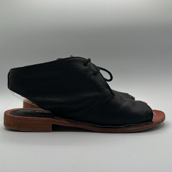 Anthropologie Gee Wawa Leather Open Toe sandals - Picture 6 of 7